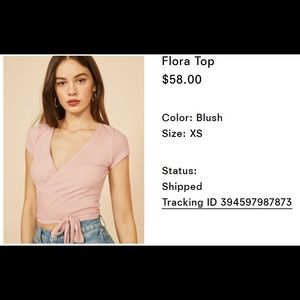 Reformation Flora Top